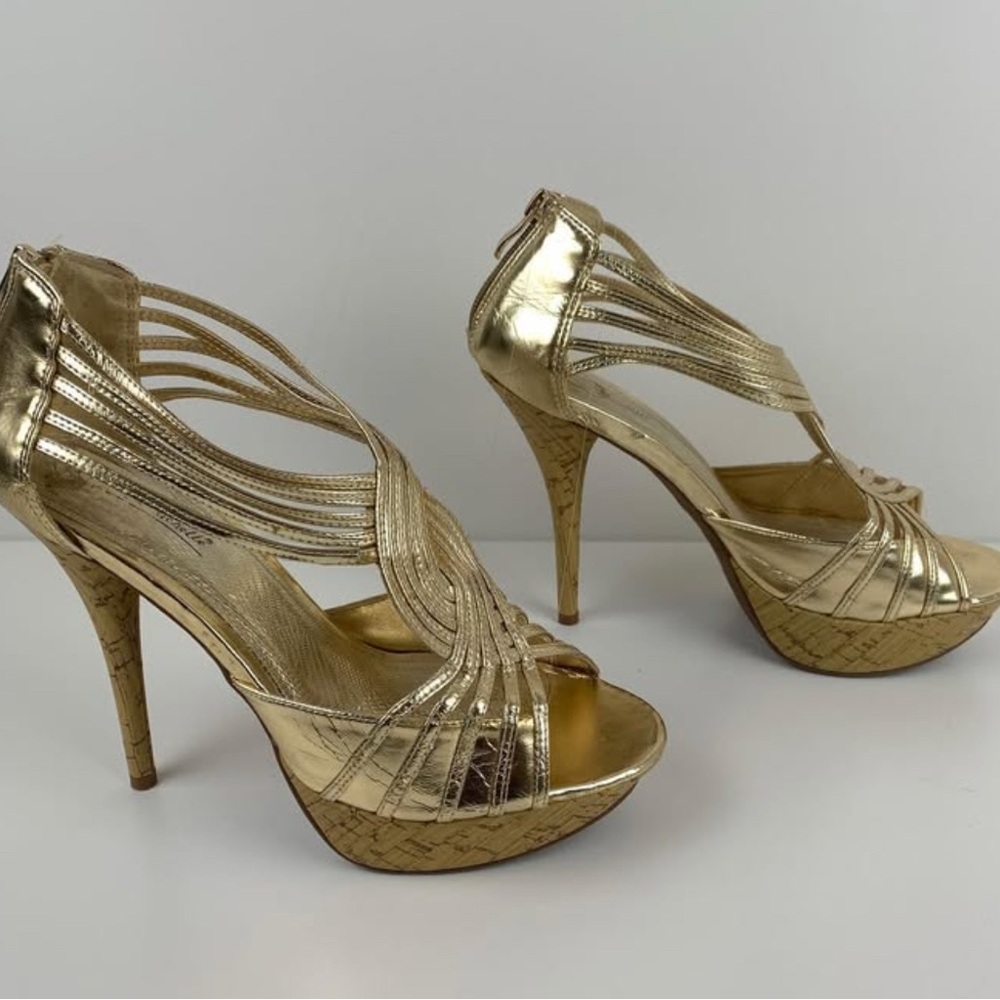 Anne Michelle shoes with back zipper size 8.5